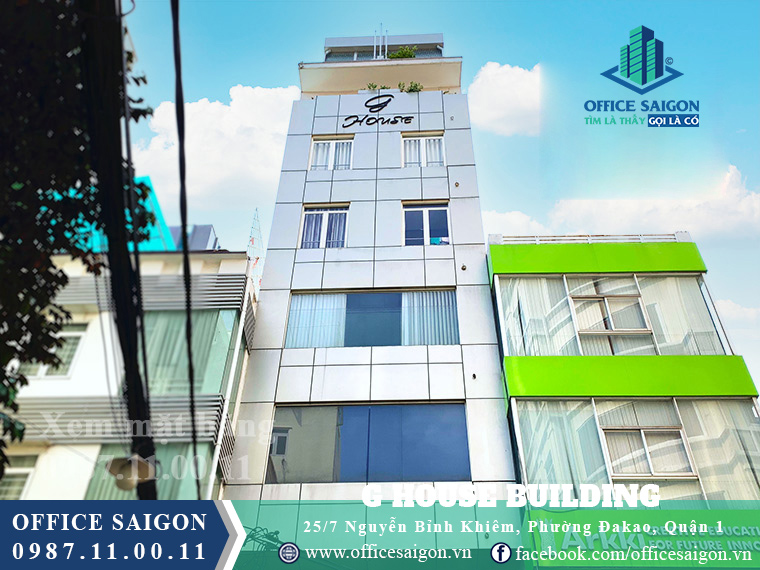 Vị trí tòa nhà G House Building