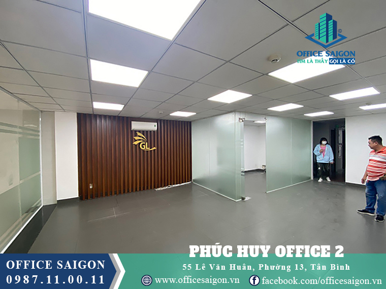 Một góc view cho thuê văn phòng toà nhà Phúc Huy Quận 1
