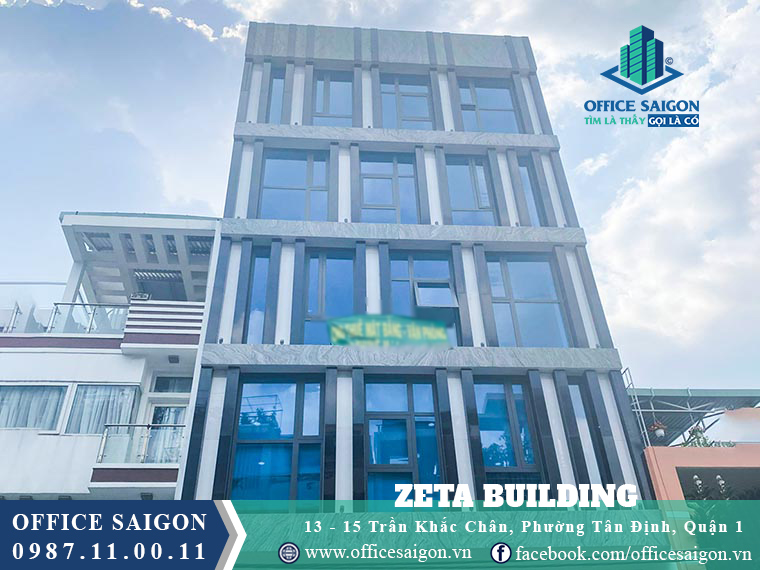 Vị trí tòa nhà Zeta Office Trần Khắc Chân