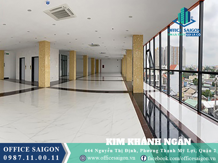 View sàn cho thuê văn phòng tại toà nhà cho thuê văn phòng tại Kim Khánh Ngân Quận 2