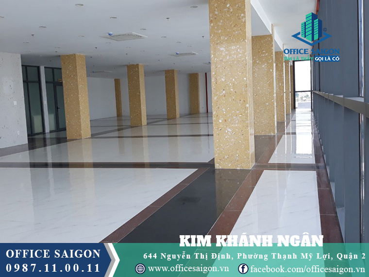 View sàn tầng 34 toà nhà Kim Khánh Ngân quận 2