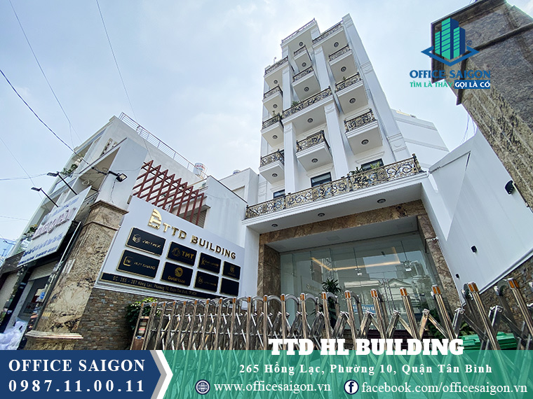 Tổng quan cho thuê văn phòng toà nhà TTD Quận Tân Bình