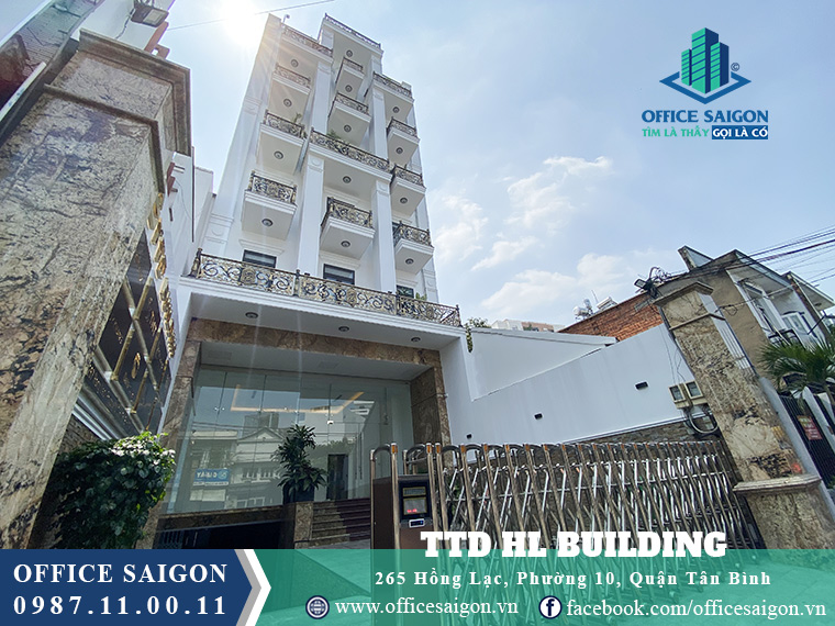 Văn phòng cho thuê tại toà nhà TTD Quận Tân Bình