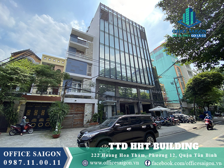 Tổng quan văn phòng cho thuê tại toà nhà TTD HHT Quận Tân Bình