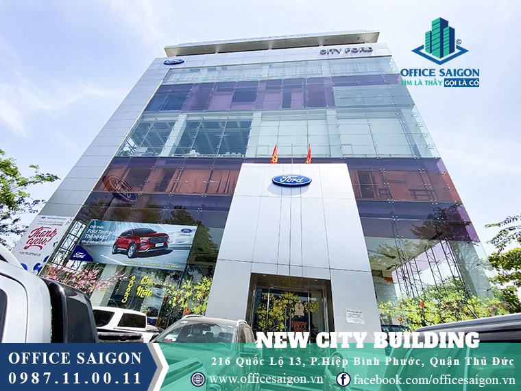 Tổng quan văn phòng cho thuê tại toà nhà New City Quận Thủ Đức