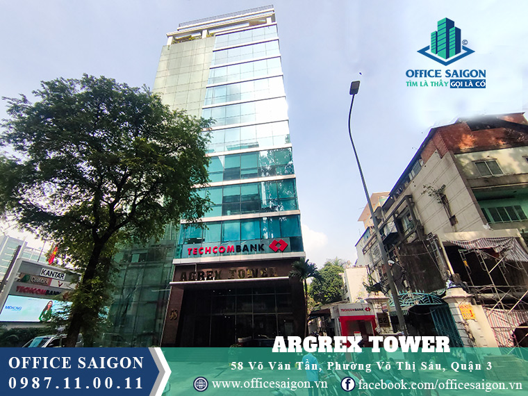 Văn phòng tòa nhà cho thuê văn phòng Agrex Tower quận 3