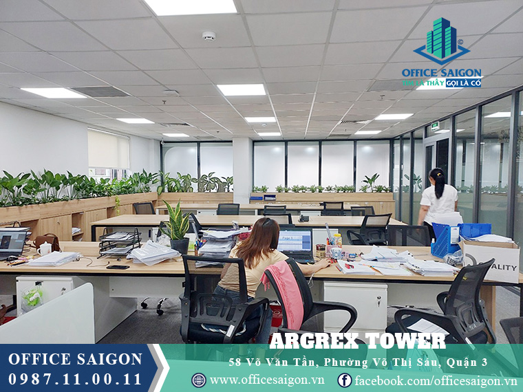 Mặt bằng 151m2 Full nội thất tại toà nhà Agrex Tower quận 3