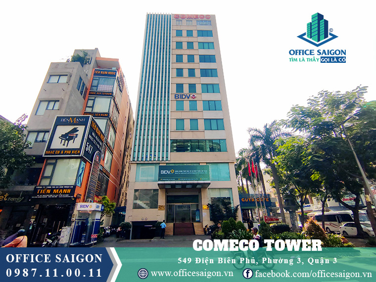 Vị trí tòa nhà Comeco Tower