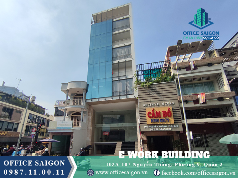 Văn phòng cho thuê tại toà nhà E Work Quận 3
