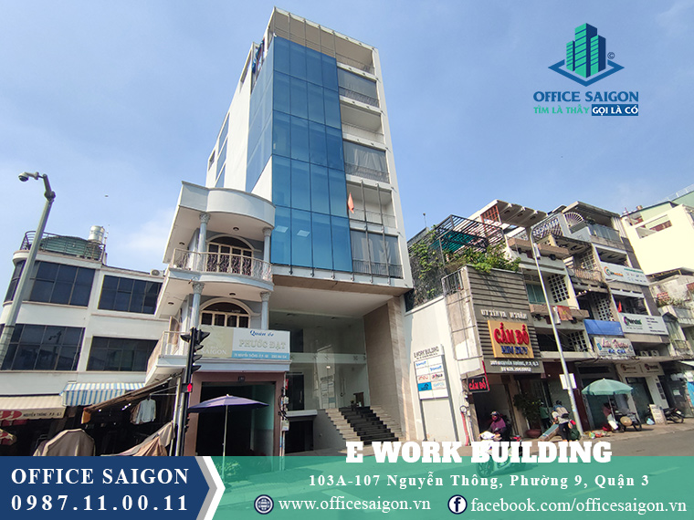 Cho thuê văn phòng  tại toà nhà E Work Quận 3