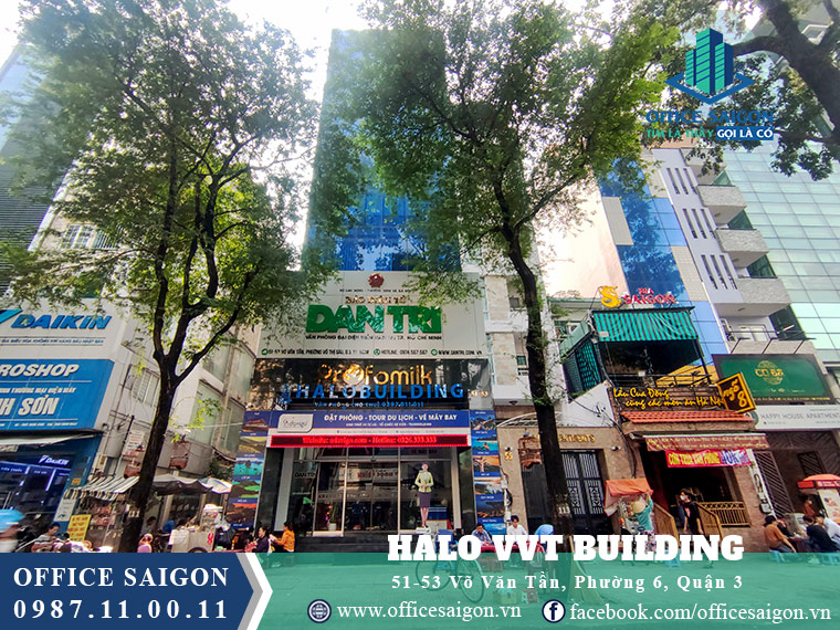 Vị trí tòa nhà Halo Võ Văn Tần Building