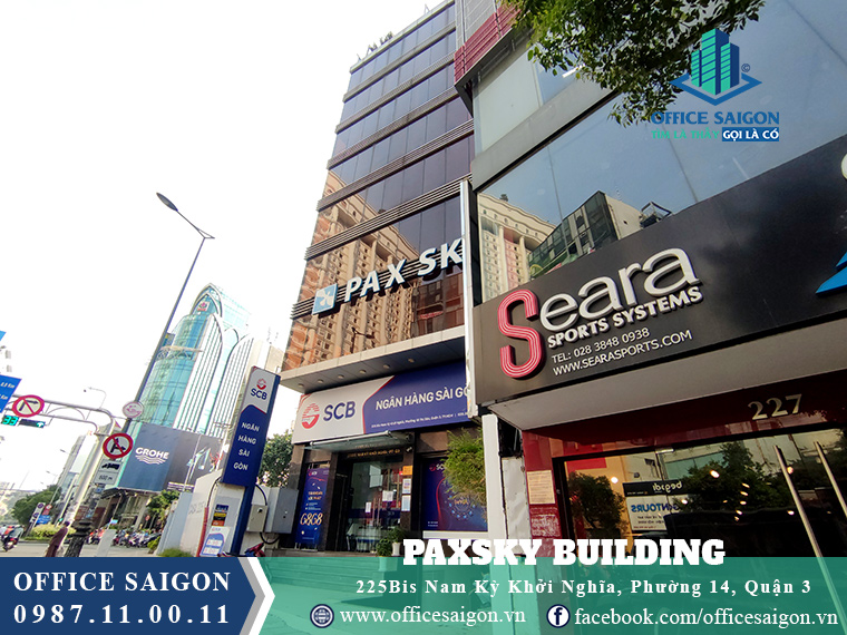 Văn phòng cho thuê tại tòa nhà Paxsky 3 Building quận 3