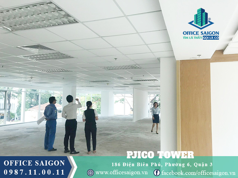 Quản lý văn phòng cho thuê Pjico quận 3 hỗ trợ khách xem mặt bằng