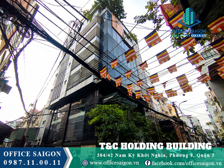 Tòa nhà cho thuê văn phòng T&C Holding Building quận 3