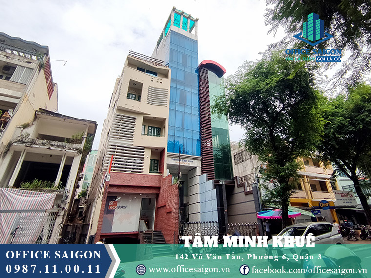 Văn phòng cho thuê tại tòa nhà Tam Minh Khuê Building quận 3