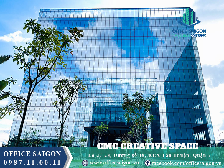 Tổng quan văn phòng cho thuê tại toà nhà CMC Creative Space Quận 7