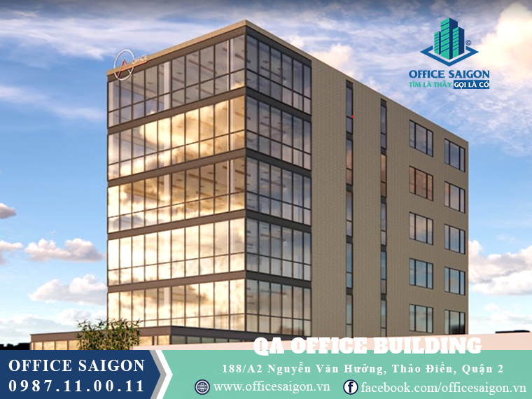 Tổng quan văn phòng cho thuê toà nhà QA Office BUilding Quận 2