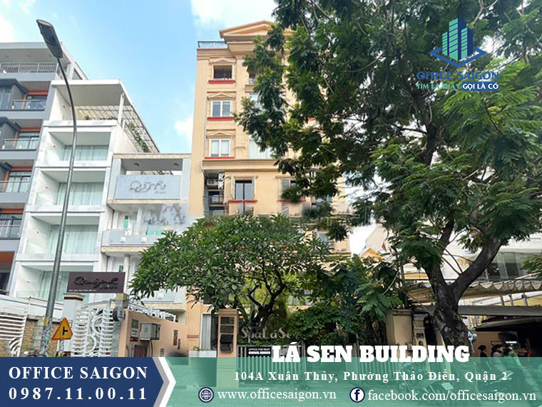 văn phòng cho thuê tại Lá Sen Building