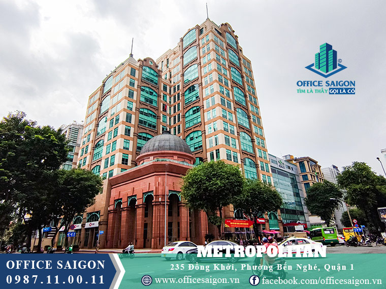 Văn phòng cho thuê tại Metropolitan Tower đường Đồng Khởi