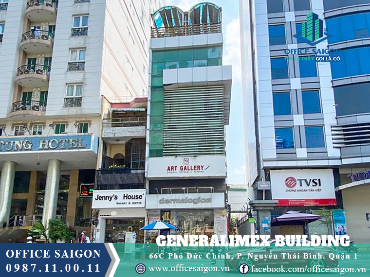 Vị trí tòa nhà Generalimex Building
