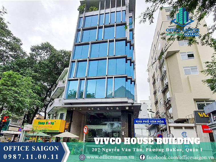 Cao ốc toà nhà văn phòng cho thuê Vico House Building quận 1