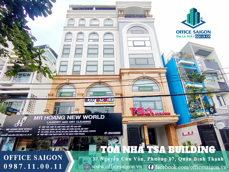 Vị trí tòa nhà TSA Nguyễn Cửu Vân