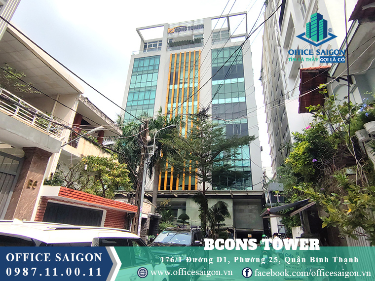 Toà nhà văn phòng cho thuê Bcons Tower Quận Bình Thạnh