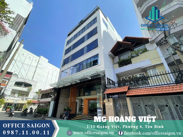 Toà nhà văn phòng cho thuê tại toà nhà MG HV Quận Tân Bình