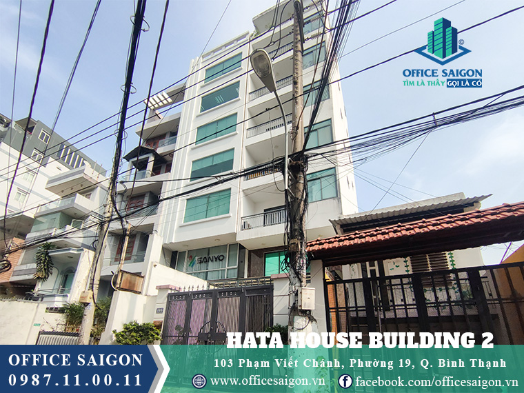 Cao ốc văn phòng cho thuê toà nhà Hata House 2 Building Quận Bình Thạnh