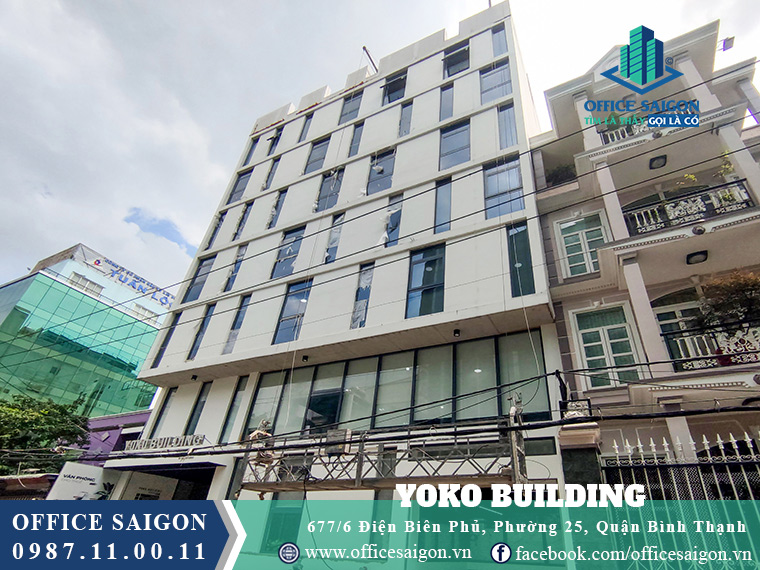 Cao ốc văn phòng cho thuê Yoko Building quận Bình Thạnh