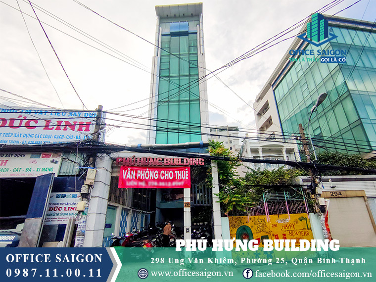 ảnh văn phòng cho thuê tại tòa nhà Phú Hưng Building   