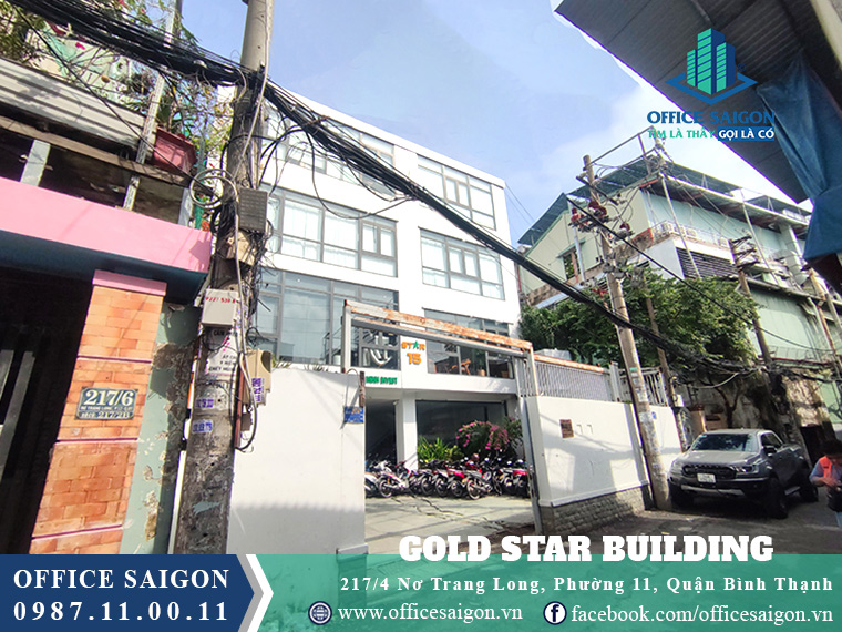 Cao ốc văn phòng cho thuê Gold Star Quận Bình Thạnh