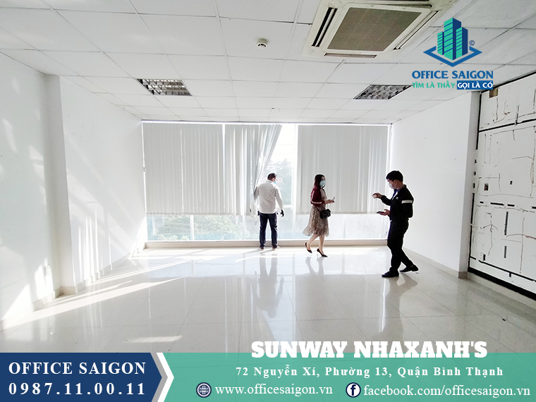 Quản lý văn phòng cho thuê Sunway Nhaxanh's Center Quận Bình Thạnh