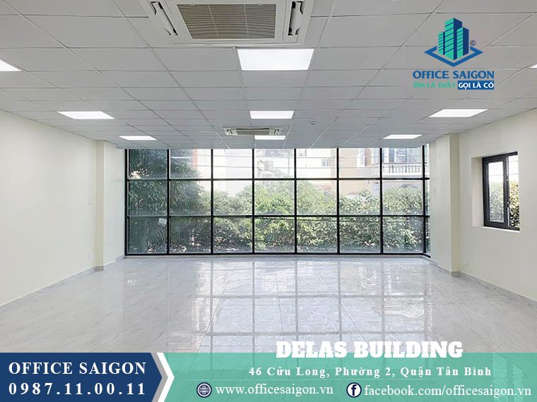Diện tích trống giá tốt toà nhà Delas Building Quận Tân Bình