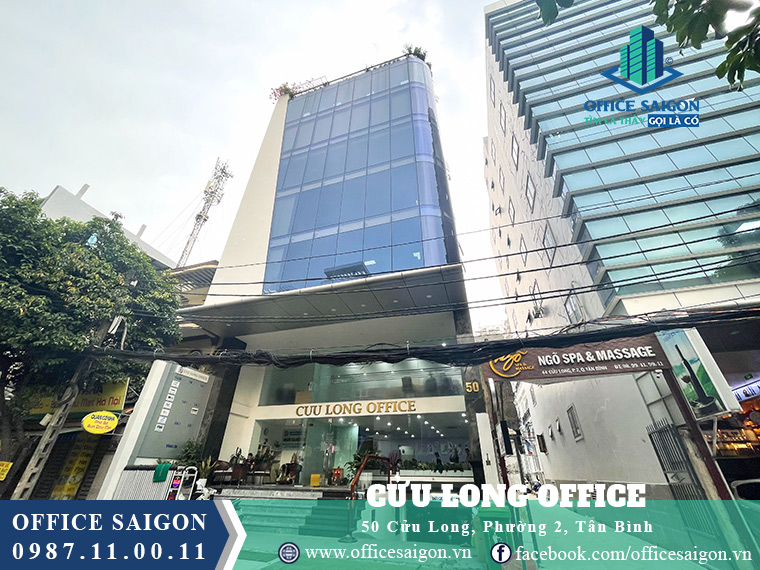 Toà nhà Cửu Long Office văn phòng cho thuê quận Tân Bình