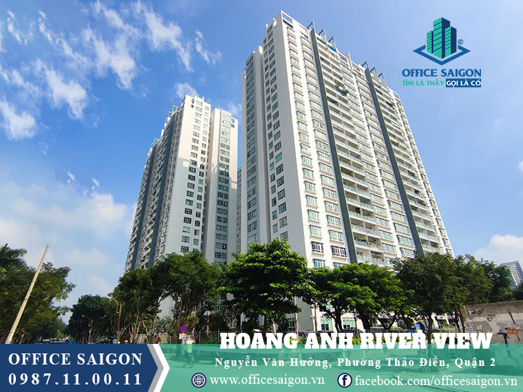 Vị trí tòa nhà Hoàng Anh River View
