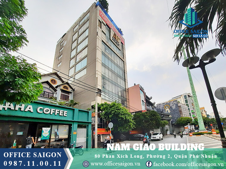 Văn phòng cho thuê tại Nam Giao building quận Phú Nhuận