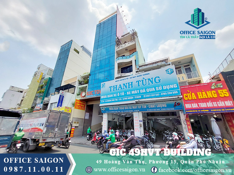 Văn phòng cho thuê tại Nhất Nghệ building quận Phú Nhuận