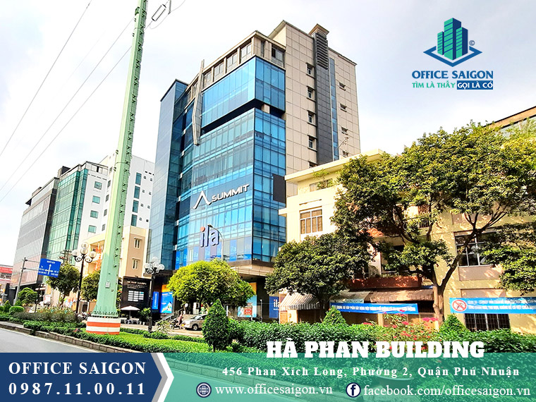 Văn phòng cho thuê tại Hà Phan building quận Phú Nhuận