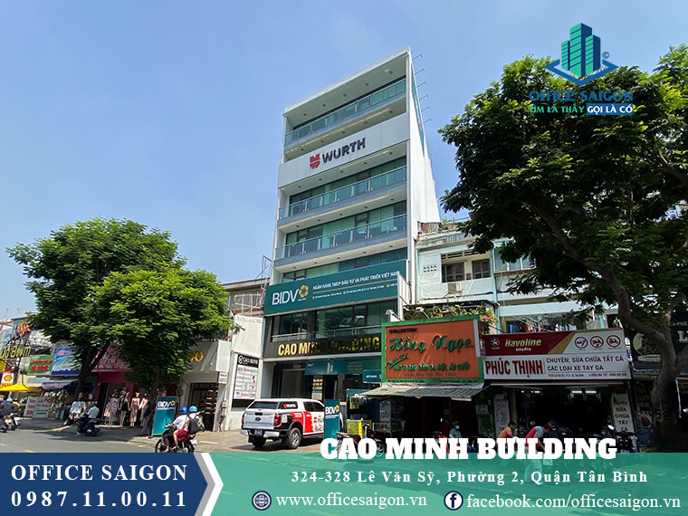 Văn phòng cho thuê Cao Minh building quận Tân Bình