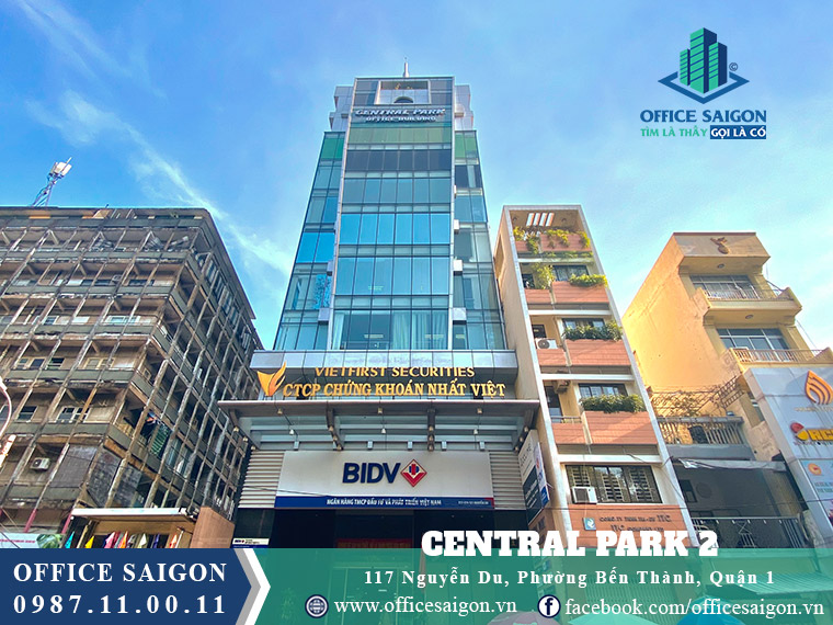 Vị trí tòa nhà Central Park 2 Building