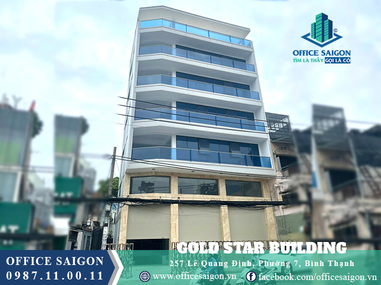 Vị trí tòa nhà Gold Star Building Lê Quang Định