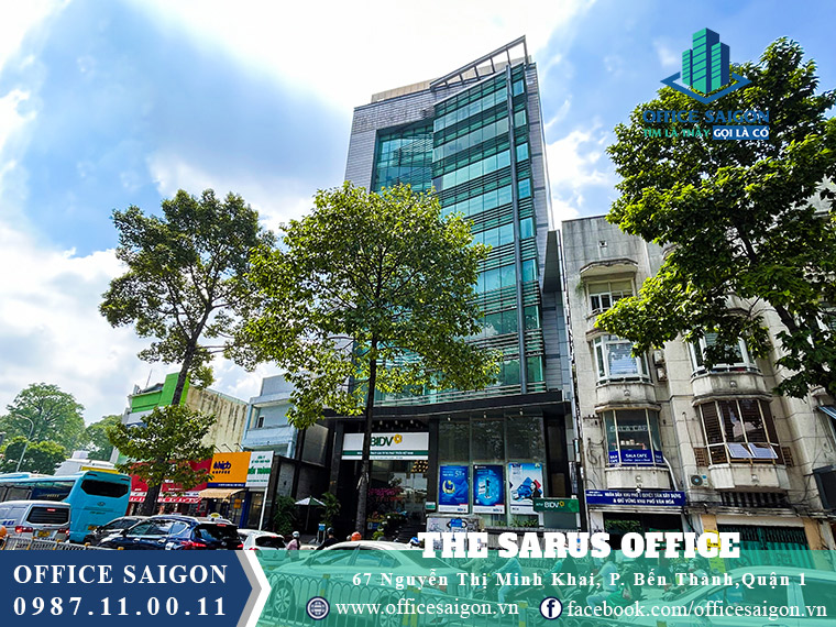 Văn phòng cho thuê tại tòa nhà The Sarus Office Building Quận 1