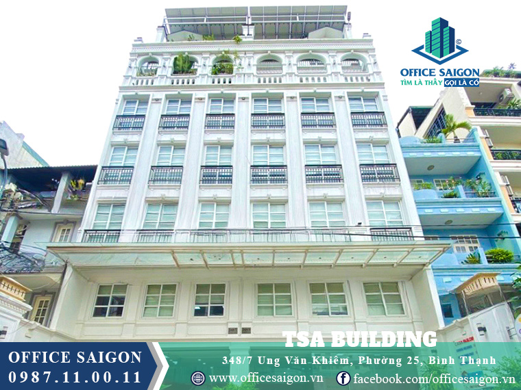 Vị trí tòa nhà TSA Building Ung Văn Khiêm