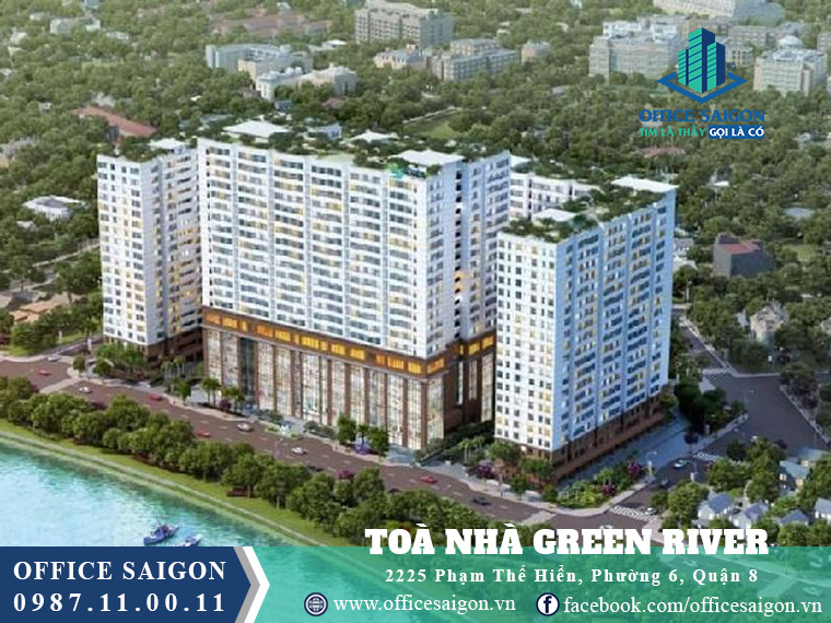 Toà nhà Green River văn phòng cho thuê tại quận 8