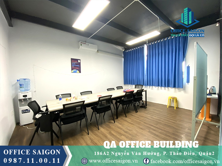 Phòng họp văn phòng cho thuê toà nhà QA Office Quận 2