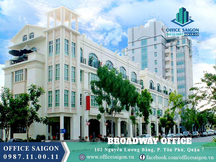 Ảnh chụp cao ốc cho thuê văn phòng Broadway Office Building