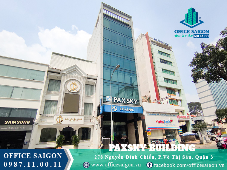 Vị trí tòa nhà Paxsky 7 Building