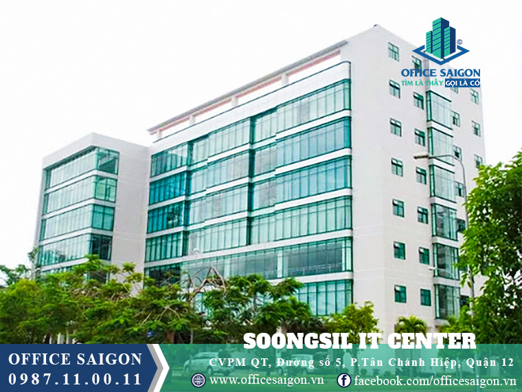 Quy mô tòa nhà cho thuê văn phòng Soongsil IT Center Quận 12