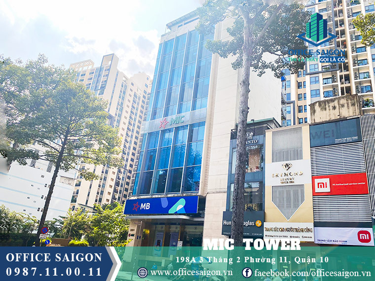 Văn phòng cho thuê toà nhà Mic Tower Quận 10